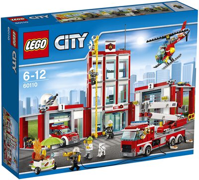 Alle Details zum LEGO-Set Große Feuerwehrstation (2016er Version) und ähnlichen Sets