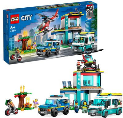 Alle Details zum LEGO-Set Hauptquartier der Rettungsfahrzeuge und ähnlichen Sets