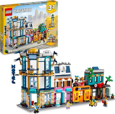 Alle Details zum LEGO-Set Hauptstraße und ähnlichen Sets