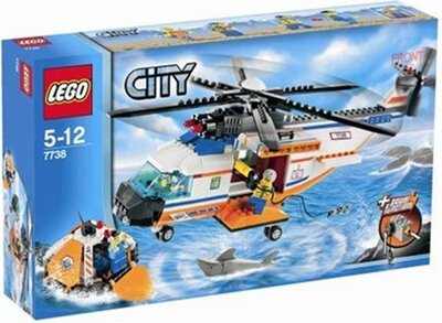 Alle Details zum LEGO-Set Helikopter der Küstenwache mit Rettungsinsel und ähnlichen Sets