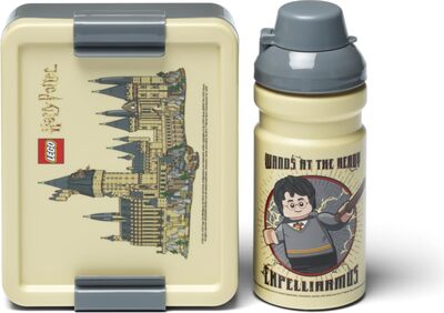 Hogwarts Frühtstücks-Set (Brotdose & Trinkflasche) bei Amazon bestellen
