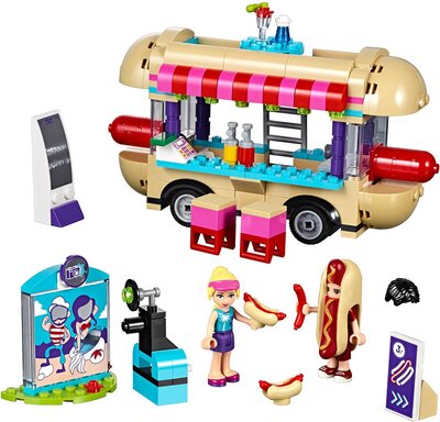 Alle Details zum LEGO-Set Hot-Dog-Stand im Freizeitpark und ähnlichen Sets