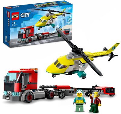 Alle Details zum LEGO-Set Hubschrauber-Transporter und ähnlichen Sets