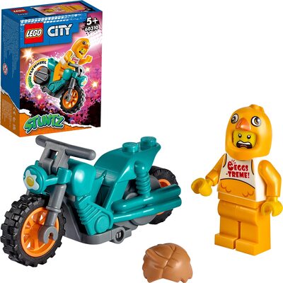 Hühnchen-Maskottchen Stunt-Motorrad bei Amazon bestellen