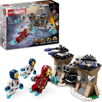 Alle Details zum LEGO-Set Iron Man & Iron Legion vs. Hydra Soldier und ähnlichen Sets