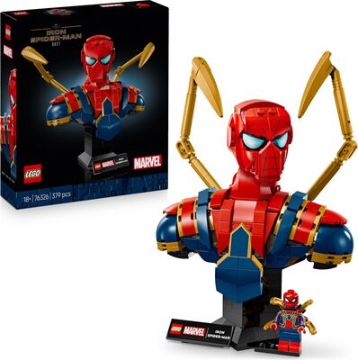 Alle Details zum LEGO-Set Iron Spider-Man Bust und ähnlichen Sets