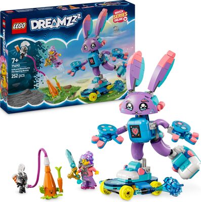 Alle Details zum LEGO-Set Izzie and Bunchurro the Gaming Bunny und ähnlichen Sets