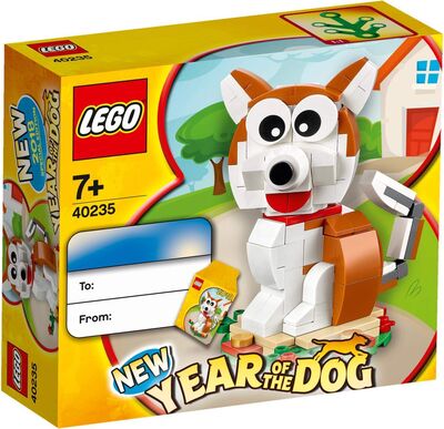 Alle Details zum LEGO-Set Jahr des Hundes - 2018 und ähnlichen Sets