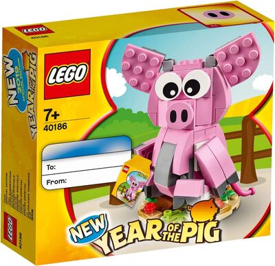 Alle Details zum LEGO-Set Jahr des Schweines - 2019 und ähnlichen Sets
