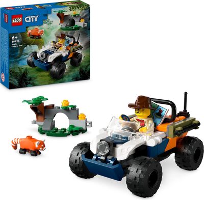 Alle Details zum LEGO-Set Jungle Explorer ATV Red Panda Mission und ähnlichen Sets