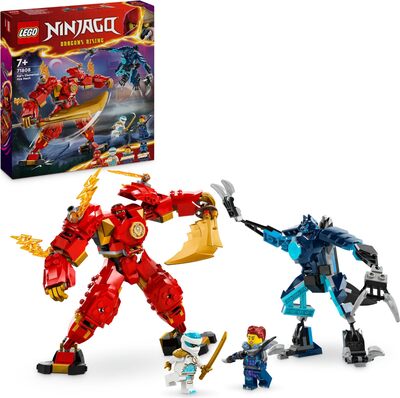 Alle Details zum LEGO-Set Kai's Elemental Fire Mech und ähnlichen Sets