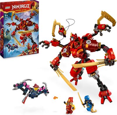 Alle Details zum LEGO-Set Kai's Ninja Climber Mech und ähnlichen Sets