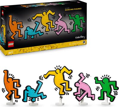Alle Details zum LEGO-Set Keith Haring - Dancing Figures und ähnlichen Sets