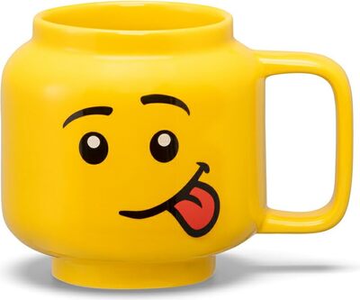 Keramikbecher mit albernem Gesicht bei Amazon bestellen