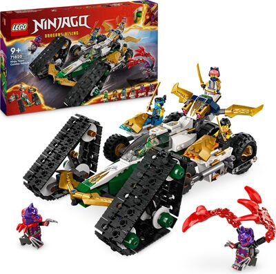 Alle Details zum LEGO-Set Kombi-Raupe des Ninja-Teams und ähnlichen Sets
