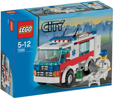 Alle Details zum LEGO-Set Krankenwagen (2006er Version) und ähnlichen Sets