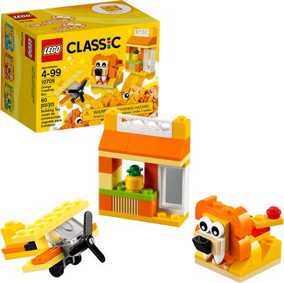 Alle Details zum LEGO-Set Kreativ-Box orange und ähnlichen Sets