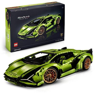 Alle Details zum LEGO-Set Lamborghini Sián FKP 37 und ähnlichen Sets