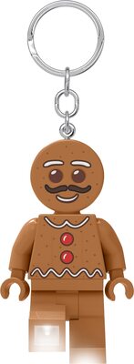 Alle Details zum LEGO-Set Lebkuchenmann Schlüsselanhänger mit Taschenlampe und ähnlichen Sets