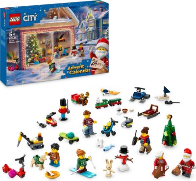 Alle Details zum LEGO-Set LEGO City Adventskalender 2024 und ähnlichen Sets