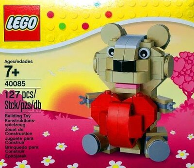 LEGO Valentinstags-Teddybär bei Amazon bestellen