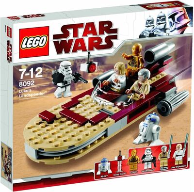 Alle Details zum LEGO-Set Luke Skywalkers Landspeeder (2010er Version) und ähnlichen Sets