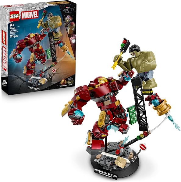 LEGO Marvel: Duell der Giganten – Hulkbuster vs. Hulk (76343) bei Amazon bestellen