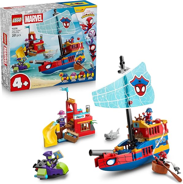 LEGO Marvel: Piratenschiff von Spideys Team (11208) bei Amazon bestellen