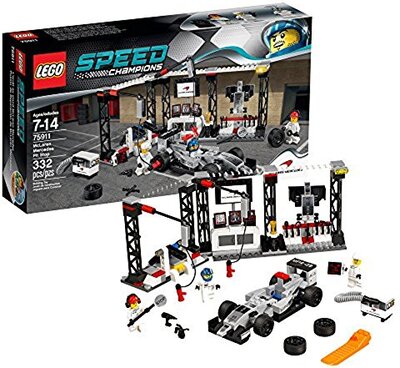 Alle Details zum LEGO-Set McLaren Mercedes Boxenstop und ähnlichen Sets