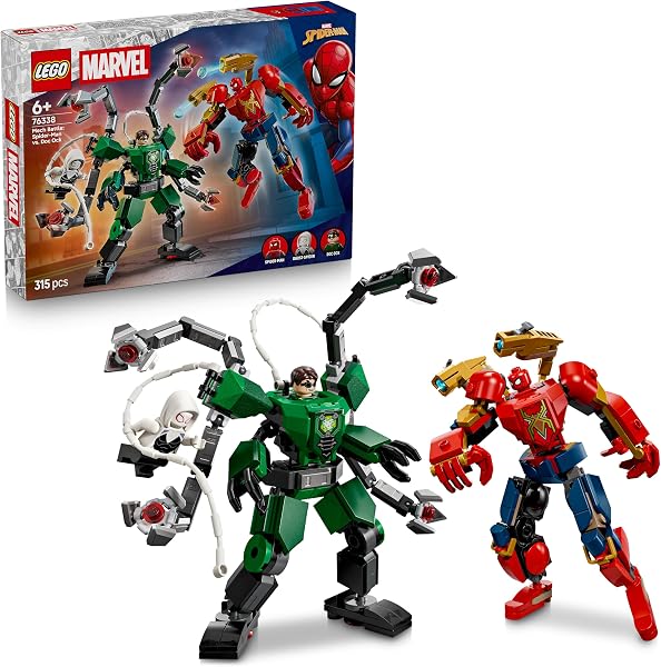 LEGO Marvel: Mech-Duell – Spider-Man vs. Doc Ock (76338) bei Amazon bestellen