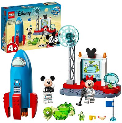Alle Details zum LEGO-Set Mickys und Minnies Weltraumrakete und ähnlichen Sets