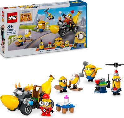 Alle Details zum LEGO-Set Minions and Banana Car und ähnlichen Sets