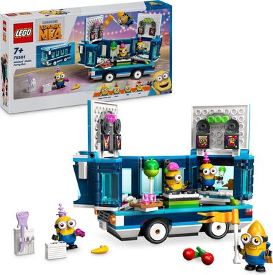 Alle Details zum LEGO-Set Minions' Music Party Bus und ähnlichen Sets