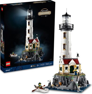 Alle Details zum LEGO-Set Motorisierter Leuchtturm und ähnlichen Sets