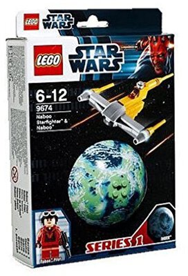 Alle Details zum LEGO-Set Naboo Starfighter & Naboo und ähnlichen Sets