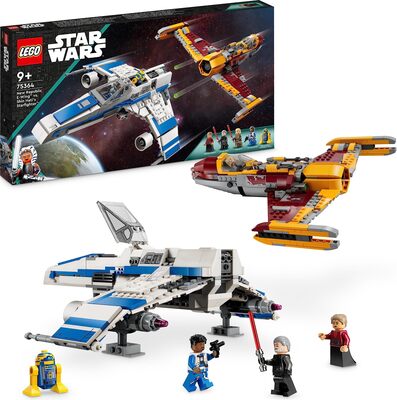 Alle Details zum LEGO-Set Neue Republik E-Wing vs. Shin Hatis Starfighter und ähnlichen Sets