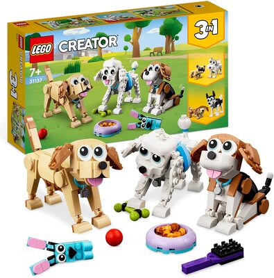 Alle Details zum LEGO-Set Niedliche Hunde und ähnlichen Sets