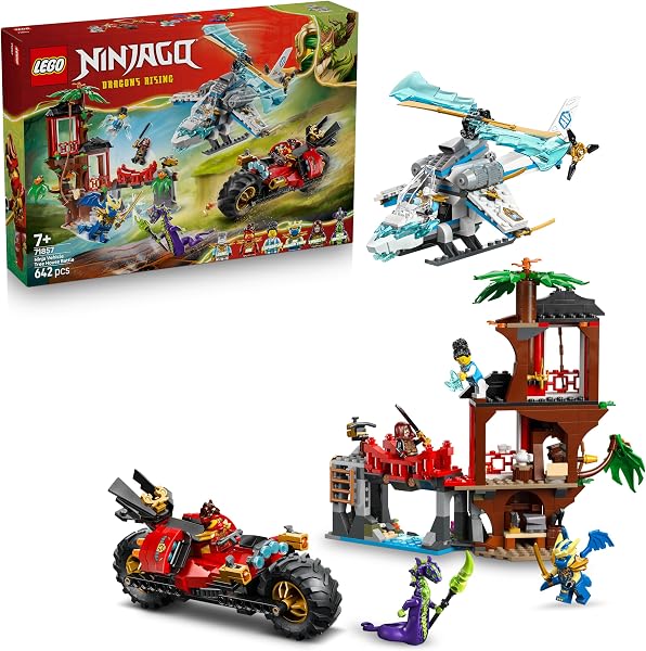 LEGO NINJAGO: Showdown am Baumhaus mit dem Ninja-Bike (71857) bei Amazon bestellen