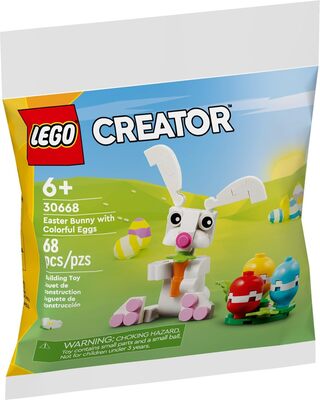 Osterhase mit bunten Eiern bei Amazon bestellen