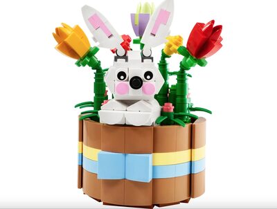 Alle Details zum LEGO-Set Osterkorb mit Hase und ähnlichen Sets