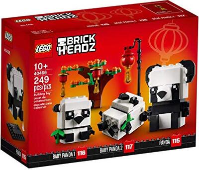 Alle Details zum LEGO-Set Pandas fürs chinesische Neujahrsfest und ähnlichen Sets