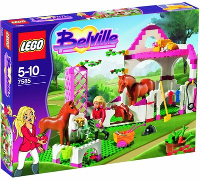 Alle Details zum LEGO-Set Pferdestall und ähnlichen Sets