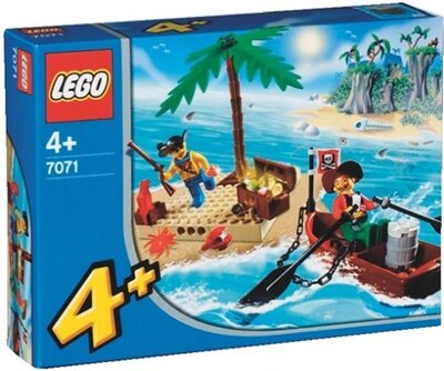 Alle Details zum LEGO-Set Piraten-Schatzinsel (2004er Version) und ähnlichen Sets