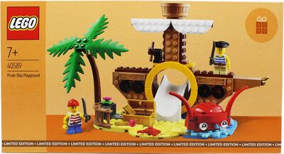 Alle Details zum LEGO-Set Piratenschiff-Spielplatz und ähnlichen Sets