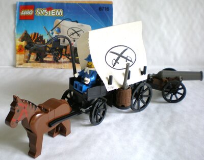 Alle Details zum LEGO-Set Planwagen und ähnlichen Sets