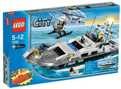 Alle Details zum LEGO-Set Police Boat und ähnlichen Sets