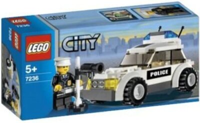 Alle Details zum LEGO-Set Polizeiauto (2005er Version) und ähnlichen Sets