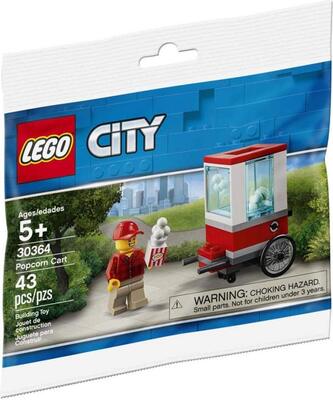 Alle Details zum LEGO-Set Popcorn Wagen und ähnlichen Sets