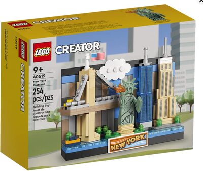 Alle Details zum LEGO-Set Postkarte aus New York und ähnlichen Sets