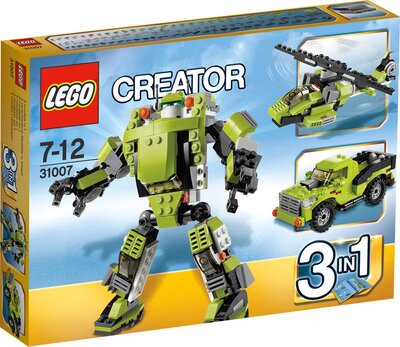 Alle Details zum LEGO-Set Power Roboter und ähnlichen Sets